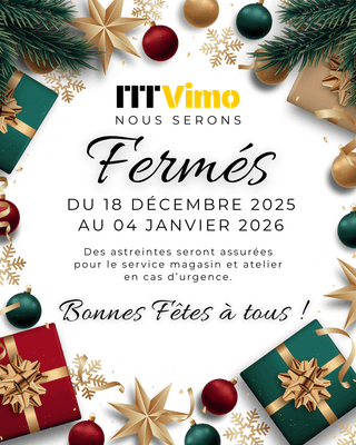 FERMETURE ANNUELLE 2025/2026