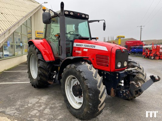 Tracteur agricole Massey Ferguson 6480 - 1